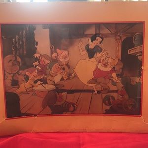 Disney Snow White Lithograph-1994